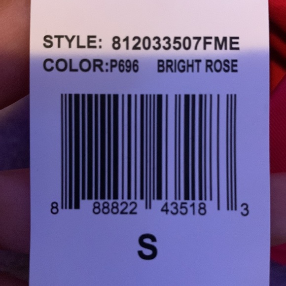 Puma Pink and gray leggings with baby pink writing that says puma.  S (7) Girls - Picture 4 of 4